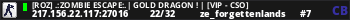 [RoZ] .:Zombie Escape:.| Gold Dragon ! | [VIP - CSO]