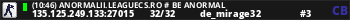 (--:--) ANORMALII.LEAGUECS.RO # BE ANORMAL