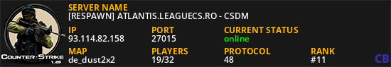 [RESPAWN] ATLANTIS.LEAGUECS.RO - CSDM