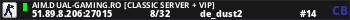 AIM.DUAL-GAMING.RO [CLASSIC SERVER + VIP]