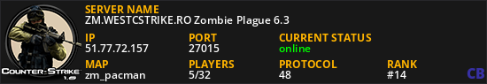 ZM.WESTCSTRIKE.RO Zombie Plague 6.3